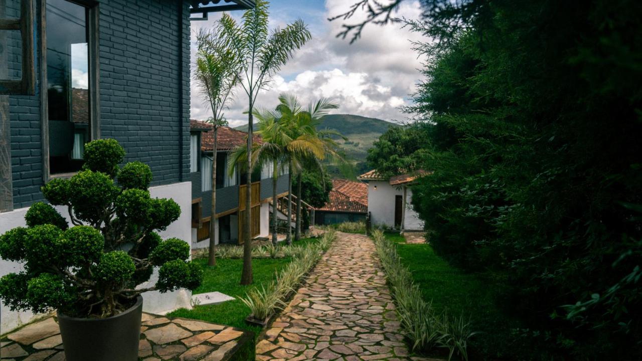 Pousada Monttana Lavras Novas Bagian luar foto